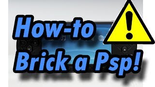 How to brick a Psp [upl. by Nauhs]