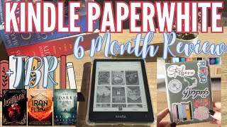 KINDLE PAPERWHITE REVIEW 2024  TBR Signature Edition Agave Green [upl. by Epp]