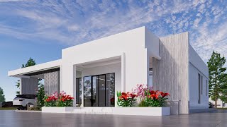 Modern Masterpiece 3 Bedroom House Design [upl. by Selym]