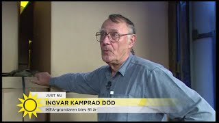 Ingvar Kamprads liv quotEfter första miljonen blev jag glad  men vad fan skulle jag med 100 miljoner [upl. by Tisbee]