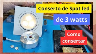 Como consertar Spot trocando os leds  EP253 [upl. by Lyreb]