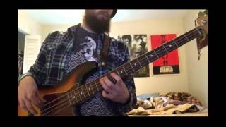 Electioneering By Radiohead Bass Cover [upl. by Gainor]