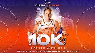 Diana Taurasi DROPS 42 PTS amp Becomes First in WNBA History to Reach 10000 CAREER POINTS 👑 [upl. by Ellehcram]