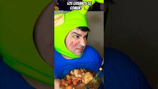 Vieron el gusano🐛🤭 eltioayuwoki humor comedyshorts [upl. by Holey]