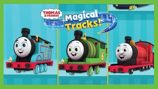 Thomas amp Friends Magic Tracks  Play with Thomas Percy and James [upl. by Bradley]