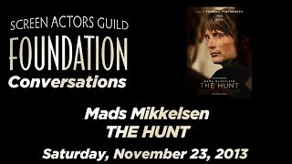 Conversations with Mads Mikkelsen of THE HUNT [upl. by Ueik]