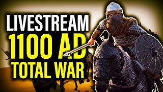 ROME 2 1100 AD MEDIEVAL MOD LIVESTREAM  Total War Mod Gameplay [upl. by Eirehc]