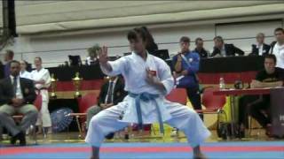 Kata ANAN by Hoang Ngan Nguyen World Kata Champion WKF [upl. by Busey]