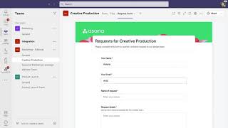 Asana for Microsoft Teams  Overview [upl. by Melisandra]