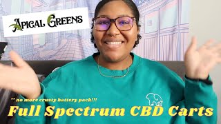 Trying Full Spectrum CBD Cartridges for the First Time [upl. by Ahseile]