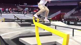 Rayssa Leal  Street League Skateboarding 2019  RockSlide [upl. by Ahsiemal866]