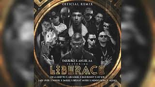 Liberace Full Remix  Farruko X Anuel AA X De La Ghetto X Arcangel X Bad Bunny Y Mas Artistas [upl. by Nurav940]