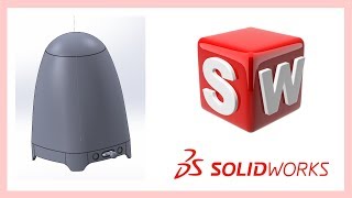 Solidworks tutorial軟件教學 15 P1 SMEG eletry kettle電熱水壺 [upl. by Barney]