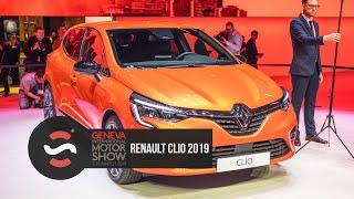 Autosalón Ženeva 2019 Renault Clio  Startstopsk [upl. by Eohce]