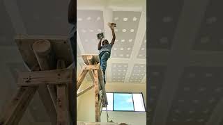 ช่างฝ้า diy ฉาบฝ้า drywall​ฉาบฝ้า [upl. by Sawyere]