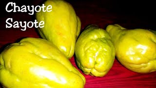 Stir fry meatless SAYOTE CHAYOTE [upl. by Ainos]