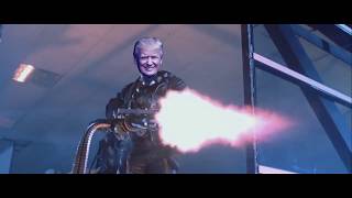 Trump Vs CNN  Terminator 2 Judgement Day Edition [upl. by Nylrehc619]