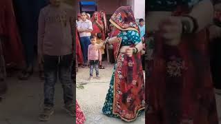 pilo ranga lai narangi DJ song 🥰 Rajasthan shekhawati chak Pujan me dance ll weeding video [upl. by Oliver]