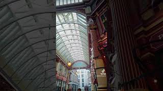 Leadenhall Market Diagon Alley in the first Harry Potter Film fyp diagonalley leadenhallmarket [upl. by Sum923]