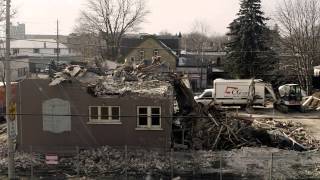 Knell House Demolition Time Lapse [upl. by Matthews]