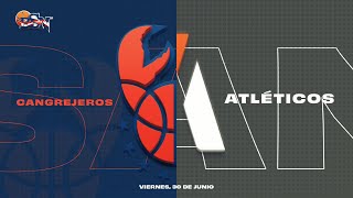 Cangrejeros de Santurce vs Atléticos de San Germán  Juego 7 – 30623  BSN 2023 [upl. by Soilissav]