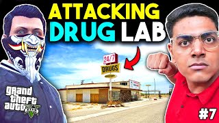 We Attacked The SECRET Underground Drug Lab 😱  FIB Arrested Our Family Members 😥  GTA 5 RP 7 [upl. by Selima]