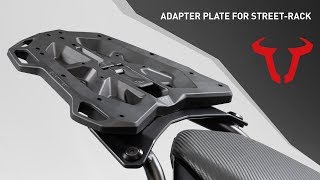 Adapterplatte für STREETRACK Gepäckträger  Tutorials  SWMOTECH [upl. by Enihpesoj]