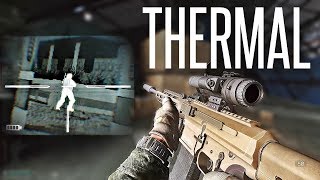 THERMAL SCOPE SNIPERKILLER  Escape From Tarkov Beta Gameplay [upl. by Eedissac]