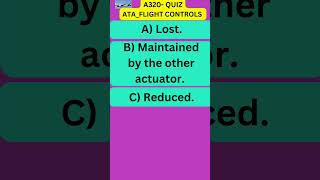 A320 ATA 27 QUIZ 08 [upl. by Peale]