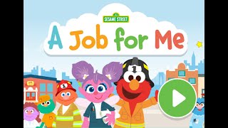 Sesame Street  A Job For Me  PBS Kids Games [upl. by Centonze807]