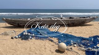 A chaotic vlog to keta most beautiful beach I’ve ever seen [upl. by Nath]