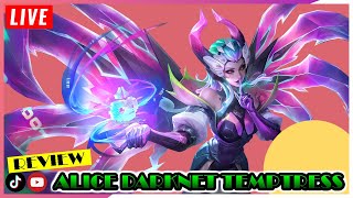 Review Skin Alice Darknet Temptress shorts mobilelegends [upl. by Hunter]