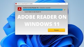 Download and Install Adobe Reader on Windows 11 [upl. by Leasa846]