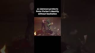 Jameson Protects Peter’s Identity marvel spiderman dc film movie [upl. by Igic]