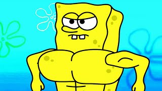 BodyBuilder SpongeBob ♪ TheFatRat  Stronger Music Video [upl. by Mich877]