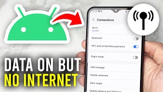 Fix Mobile Data On But Internet Not Working On Android  Full Guide [upl. by Story]