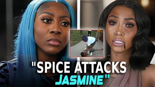 Spice SHOCKS Jasmine in Intense Confrontation on Love amp Hip Hop Atlanta  Spice vs Jasmine showdown [upl. by Gatias290]