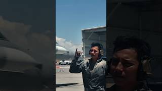 Expert Hand Signal Techniques for Fighter Jet Departures [upl. by Merralee]