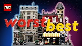 Unveiling the Ultimate Ranking of Every Lego Modular Building [upl. by Ahsea714]