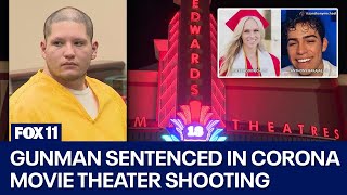 Corona movie theater shooting Joseph Jimenez sentenced to life in prison [upl. by Essiralc]