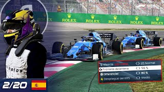 ¿COMPLICACIONES CON EL COMBUSTIBLE  MODO MI EQUIPO F1 2021  ESPAÑA [upl. by Roots738]