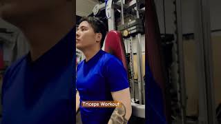 Milan Gurung Gym Workout  Tricep Workout Big Dawgs Song [upl. by Ledeen48]