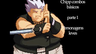 Guilty Gear XX Accent Core  R  Chipp combos básicos  parte 1 [upl. by Aigroeg915]