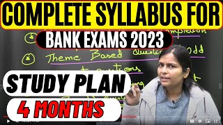 Study plan Banking exams  Complete Syllabus  Pre  Mains  English  Nimisha Bansal [upl. by Carolin727]