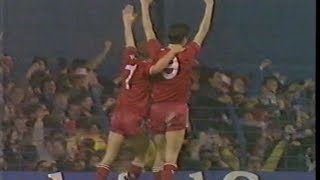 Everton 0 Liverpool 1 21011987 League Cup [upl. by Ahsekim]