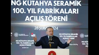 NG Kütahya Seramik 100 Yıl Fabrikaları Açılış Töreni [upl. by Aramo562]