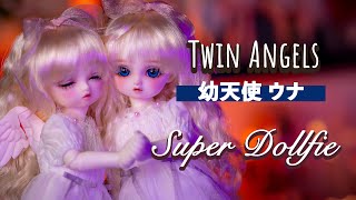 UNBOXING Two angels from Kyoto  Volks Super Dollfie BJD [upl. by Nafis]