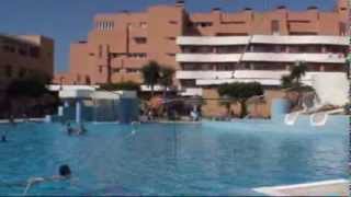 Hotel Neptuno Roquetas de Mar Almeria Piscina [upl. by Nalniuq529]