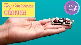 Tiny Christmas Peppermint Cookies  Tiny Kitchen [upl. by Gina]