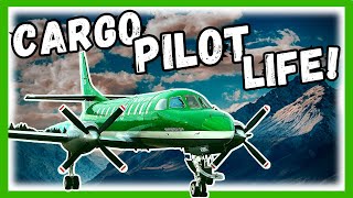 🛩️ Day in the Life of a Pilot  CARGO Flying the Metroliner 📦 [upl. by Anikehs]